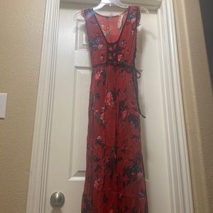 Free People floral maxi